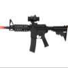 UK Golden Ball Airsoft Quad RIS M4 AEG with Adjustable LE Stock - Full-Automatic-Black view 2