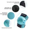 PAPAISON Kids/Youth Knee Pad, Elbow Pads & Wrist Guards for Inline Skating Bike Cycling Skateboard Scooter, 3 in 1 Protective Gear Set for Girls Boys Adult view 4