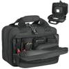 DBTAC Gun Case Bag Compact Small-PLUS | Tactical 3x Pistol Bag Handgun Revolver Shooting Case with Lockable Zipper for Shooting Range Outdoor Hunting, Black view 1