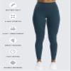 Aoxjox High Waisted Workout Leggings for Women Trinity Yoga Pants 26.5" (Blueberry, Medium) view 4