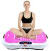 HAIZON Vibration Plate Exercise Machine, Full Body Workout Fitness Platform, w/Loop Bands & Remote Controller, 120 Levels Speed view 1