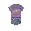 You are Amazing Beautiful and Enough T-Shirt You Matter T Shirt to The Person Behind Me Women Vintage Vneck Casual Tops Positive Shirt Gift T Aproudtee Clothing Plus Size 4XL Purple view 3