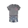 Be Kind The World is A Better Place with You Tshirt Let Them T Shirt Let Them Misunderstand You Shirt Aproudtee Clothing Vintage Casual Tops Fun Gift Inspirational Tee Grey view 2