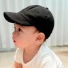 Keepersheep Baby Sun Hat 0-24M Multi-Size|Cotton Soft Brim Baseball Cap|Newborn Toddler Boys & Girls Outdoor (US, Age, 3 Months, 6 Months, Black with Colored Dot) view 3