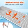 VEVOR Dock Ladder, Removable 4 Steps, 500 lbs Load Capacity, Aluminum Alloy Pontoon Boat Ladder with 3.1'' Wide Step & Nonslip Mat, Easy to Install for Ship/Lake/Pool/Marine Boarding view 4