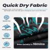 maamgic Mens Swim Trunks Quick Dry Swim Shorts with Mesh Lining Funny Swimwear Bathing Suits 7inch Dark Grey Poppy Flower Medium view 4