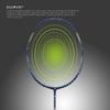 HUNDRED Cult 82 Feather Lite Carbon Fibre Strung Badminton Racket with Full Racket Cover for Intermediate Players (82g,Max Tension - 32LBS) view 2