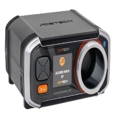 ACETECH Airsoft Chronograph AC6000MKIII BT Bluetooth-Enabled 30 to 400 m/s Measurement Shooting Speed Tester Chrono with Colorful LCD Display App Support for 4.5mm/6mm/8mm/9mm BB