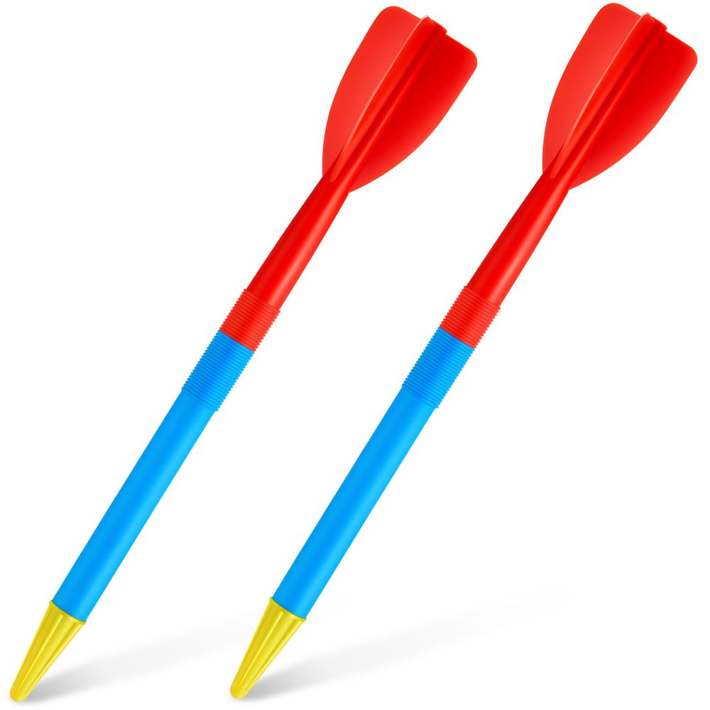 Wettarn 2 Pcs 300 Gram Training Javelin Track and Field Javelins Soft Plastic Javelin for Beginners Adults School Competition Throwing Practice Indoors or Outdoors Equipment (Cute Style)