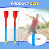Wettarn 2 Pcs 300 Gram Training Javelin Track and Field Javelins Soft Plastic Javelin for Beginners Adults School Competition Throwing Practice Indoors or Outdoors Equipment (Cute Style) view 3