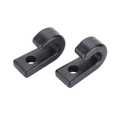 Kayak J Hooks, Kayak Lashing Hook, Rigging Bungee Cords Nylon J Hook for Kayaks, Bungee J Shaped Hooks for Safety Kayak Canoe Paddle Board Rowing Boating Accessory