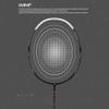 HUNDRED Cult 77 Feather Lite Carbon Fibre Strung Badminton Racket with Full Racket Cover for Intermediate Players (77g,Max Tension - 32LBS) view 4