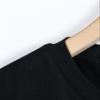 Pockety Women's T-Shirt Mushroom and Slogan Graphic Tee T-Shirt for Women (Color : Black, Size : Large) view 4