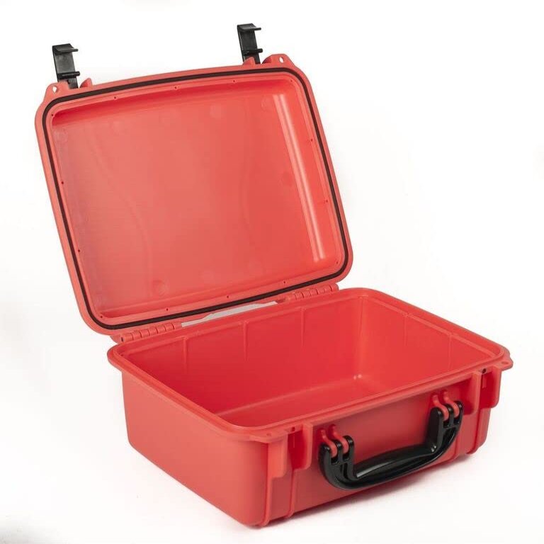 Seahorse SOLAS Orange High Visibility Hard Protective Case IP67 Waterproof/Impact Resistant/for Marine, Photography, Boating, First Aid Box, Tech Box, Emergency (SOLAS ORANGE - 520)