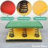 Athletic Field Springboard for High / Long Jump, Hardwood Curved Ramp Design Elastic Board - Load 242lbs / 110kg, Gymnastics Wushu Training Supplies ( Color : ligjt grey , Size : 60x120cm/23.6"x47.2" view 4