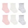 Baby Grip Ankle Socks 6 Pairs | Newborn Infant Toddlers Socks Anti-Allergic Cotton | Kids Boys Girls Ankle Sock (as1, age, 2_years, 3_years, Pink) view 1
