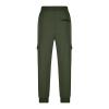 XUNRYAN Womens Capri Cargo Pants High Waisted Joggers Capris Summer Casual Cropped Trousers Workout Bermuda Shorts w Pockets view 3