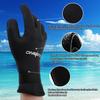 DIVESTAR Diving Neoprene Gloves for Men Women,5MM Black Wetsuit Gloves Scuba Beach Gloves for Snorkeling Swimming Kayaking Sailing Canoeing Water Sports(M,Black-5mm) view 3