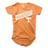 Wes and Willy NCAA Girls S/S Burnout Tee,Tennessee Volunteers,14,TN Orange view 1