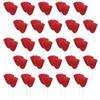 Anderson's Premium Scarlet Red School Spirit Shakers, Cheerleader Pom Poms, Sports Fan, Football, Basketball, Homecoming, Squad, Team, Party, Dance Club, Performance, Celebration Pack of 50 view 2