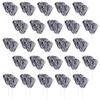 Anderson's School Spirit Shakers, Cheerleader Pom Poms, Sports Fan Gear, Football Accessories, Homecoming, Navy/White, 50 Count view 2