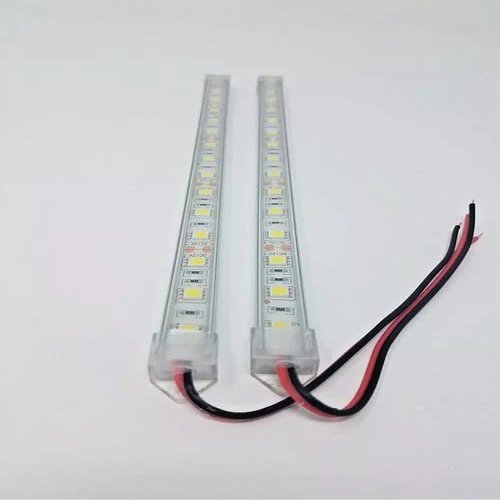 2 Pack | 20 Inch Warm White Marine Grade Under Gunnel LED | Rigid LED Light Strip | Courtesy Accent Boat Light Strip | Waterproof IP65