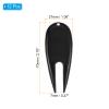 PATIKIL Golf Divot Tool, 12 Pack Plastic Golf Repair Tool Ball Marker for Golfer, Black view 2