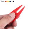 PATIKIL Golf Divot Tool, 12 Pack Plastic Golf Repair Tool Ball Marker for Golfer, Black view 4