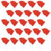 Anderson's Premium Orange School Spirit Shakers, Cheerleader Pom Poms, Sports Fan, Football, Basketball, Homecoming, Squad, Team, Party, Dance Club, Performance, Competition, Celebration Pack of 50 view 2