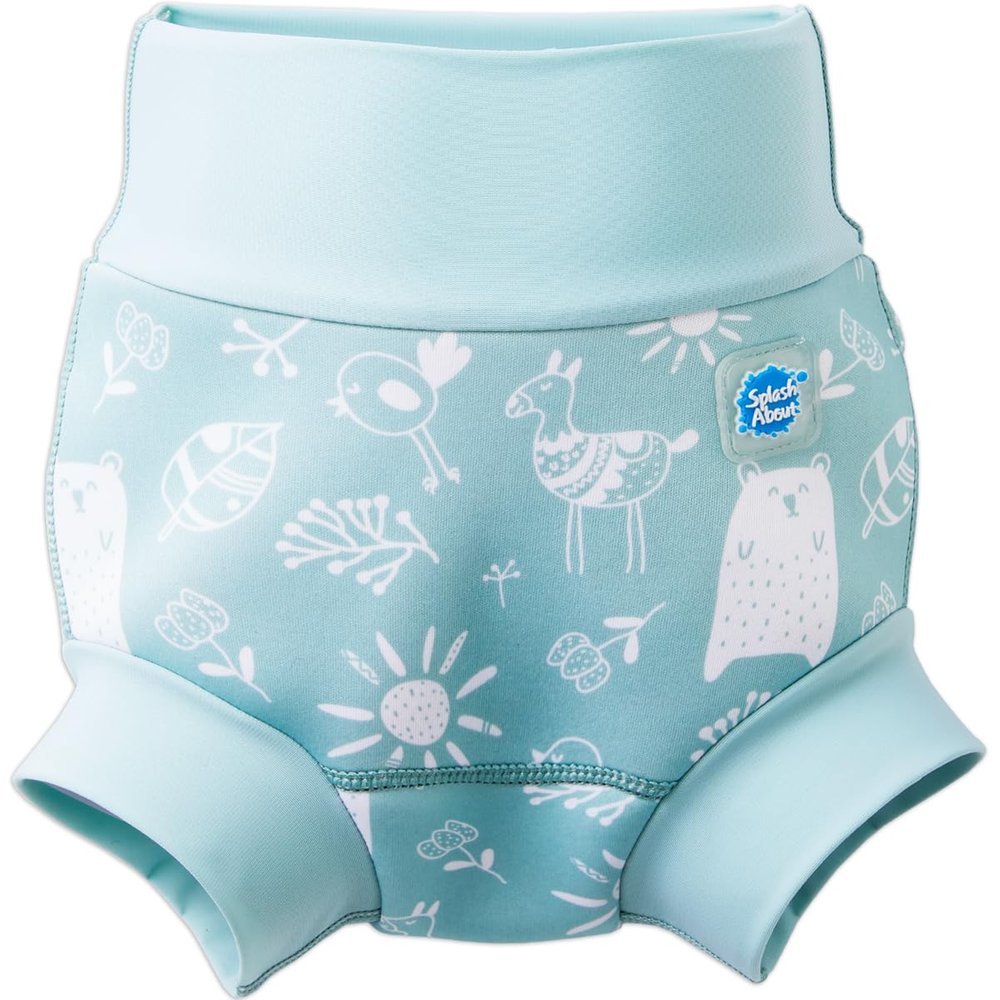 Splash About Happy Nappy Reusable Swim Diaper, Sunny Bear, 12-24 Months