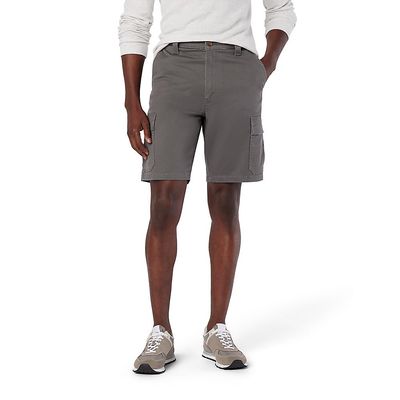Levi Strauss Signature Gold Men's Essential Cargo Shorts (Also Available in Big & Tall), (New) Magnet, 30 Regular