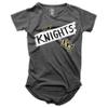 Wes and Willy NCAA Girls S/S Burnout Tee,UCF Knights,5,Black view 1