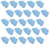 Anderson's Premium Columbia Blue and White School Spirit Shakers, Cheerleader Pom Poms, Sports Fan, Football, Basketball, Homecoming, Squad, Team, Party, Dance Club, Celebration Pack of 50 view 2