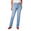 Levi Strauss Signature Gold Women's Modern Straight Jeans Mid-Rise Stretch Denim (Available in Plus Size), Midsummer, 14 Short view 1
