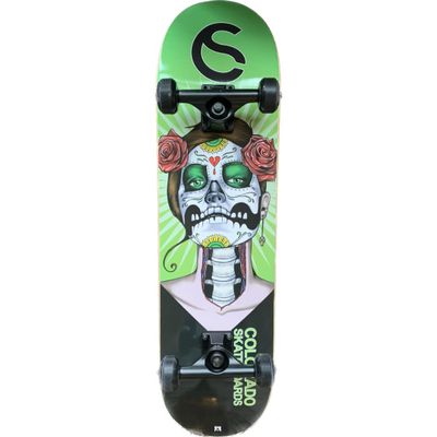CO Colorado Skateboards La Muerta (White Wheels)