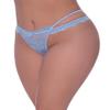Magic Silk MS Ooh La Lace Cross Split Tanga Peri SM view 1