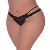Magic Silk MS Ooh La Lace Cross Split Tanga Peri SM view 2