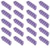 Anderson's Premium Purple and White School Spirit Shakers, Cheerleader Pom Poms, Sports Fan, Football, Basketball, Homecoming, Squad, Team, Party, Dance Club, Performance, Celebration Pack of 100 view 2