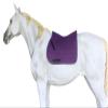 CHALLENGER English All-Purpose Purple Cotton Quilted Contoured Saddle Pad 72TS09PR view 3