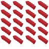Anderson's Premium Scarlet Red School Spirit Shakers, Cheerleader Pom Poms, Sports Fan, Football, Basketball, Homecoming, Squad, Team, Party, Dance Club, Performance, Celebration Pack of 100 view 2