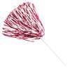 Anderson's Premium Cardinal Red and White School Spirit Shakers, Cheerleader Pom Poms, Sports Fan, Football, Basketball, Homecoming, Squad, Team, Party, Dance Club, Celebration Pack of 100 view 1