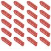 Anderson's Premium Orange and White School Spirit Shakers, Cheerleader Pom Poms, Sports Fan, Football, Basketball, Homecoming, Squad, Team, Party, Dance Club, Performance, Celebration Pack of 100 view 2