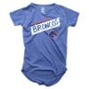 Wes and Willy NCAA Girls S/S Burnout Tee,Boise State Broncos,6X,Blue Moon view 1