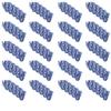 Anderson's Premium Royal Blue and White School Spirit Shakers, Cheerleader Pom Poms, Sports Fan, Football, Basketball, Homecoming, Squad, Team, Party, Dance Club, Performance, Celebration Pack of 100 view 2