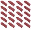 Anderson's Premium Scarlet Red and Gray School Spirit Shakers, Cheerleader Pom Poms, Sports Fan, Football, Basketball, Homecoming, Squad, Team, Party, Dance Club, Performance, Celebration Pack of 100 view 2