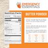 Emergency Essentials, Butter Powder, Emergency Food Supply, High-Calorie Survival Food, 2-lb. Large Can, 10-Year Shelf Life view 2
