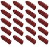 Anderson's Premium Black and Red School Spirit Shakers, Cheerleader Pom Poms, Sports Fan, Football, Basketball, Homecoming, Squad, Team, Party, Dance Club, Performance, Celebration Pack of 100 view 2