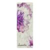 Personalized Purple Bloom Pink Flower Floral Non-Slip Rubber Bottom, Soft Suede Top, Cushioning, Impact Lessening, Yoga Mat Pilates Mat Exercise GYm and Home Mat view 1