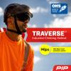 PIP Traverse Non-Vented, Industrial Climbing Helmet with MIPS Technology, ABS Shell, EPS Foam Impact Liner, HDPE Suspension, 4-Point Chin Strap, ANSI II, Black (280-HP1491RM-11) view 3