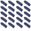 Anderson's School Spirit Shakers, Cheerleader Pom Poms, Sports Fan Gear, Football Accessories, Homecoming, Package of 100, Royal Blue/Gray view 2